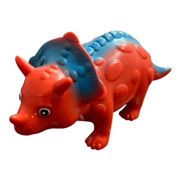 Kid Connection Dino Transport Triceratops Dinosaur Action Figure 2.5" x 7" - Picture 1 of 5